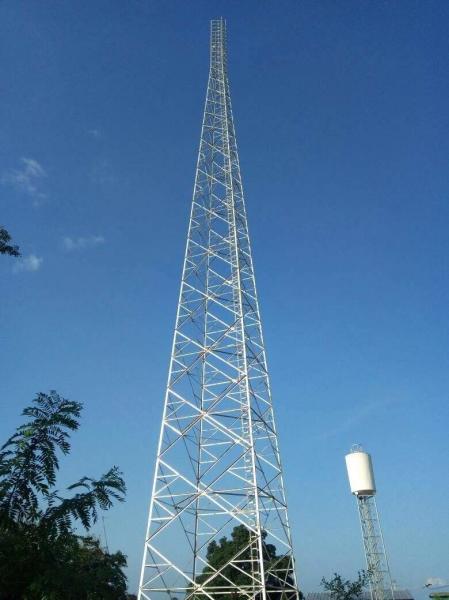  China Four Legged Self Supporting Communication Tower Angular Steel For Telecommunication supplier
