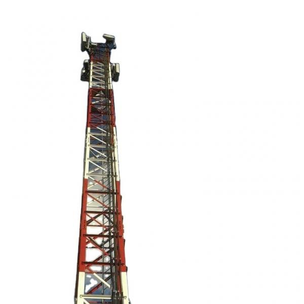  China Galvanized Angular 60m Steel Lattice Tower Telecom Sst 33KV supplier