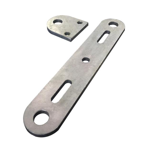 Galvanized Steel Cross Arm Terminal Strap For Power Line