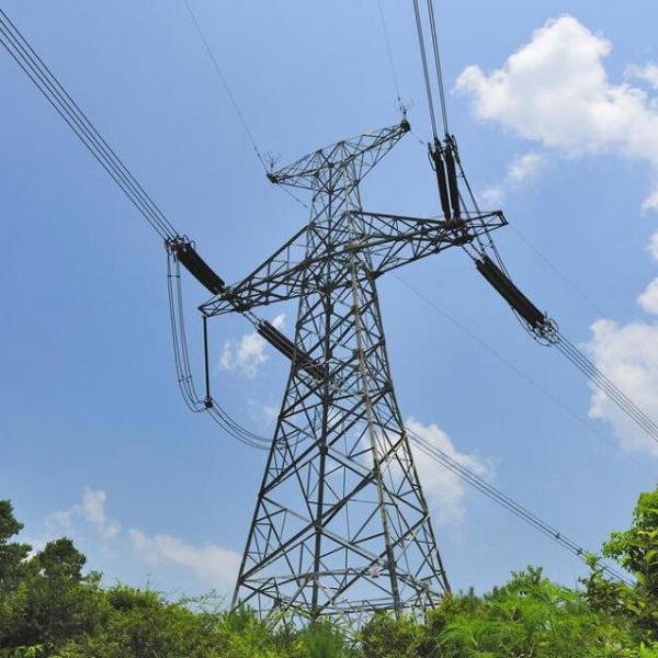  China Galvanized Steel Q345 High Voltage Electric Power Transmission Tower supplier
