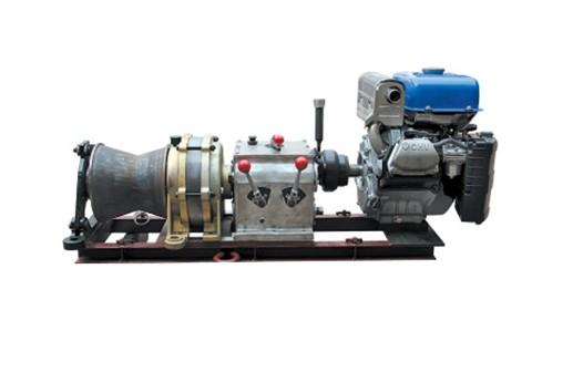  China Gasoline Diesel Powered Capstan Winch Honda Engine Electric Cable Powered Winch supplier