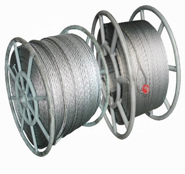  China Hexagon Galvanized Cable Pulling Device Anti Twisted Pilot Wire Rope With 6 Squares supplier