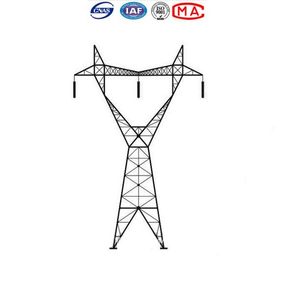  China Hot Dip Galvanised Q235 Electric Power Tower For Overhead Line supplier