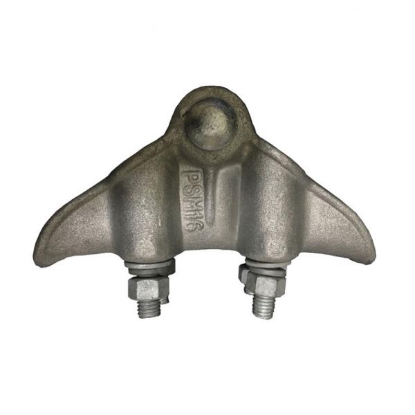 Hot Dip Galvanized Transmission Power Line Fiber Cable Suspension Clamp
