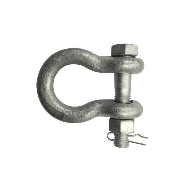 Hot selling dip Galvanized Carbon Steel 120KN 16mm D Shackle