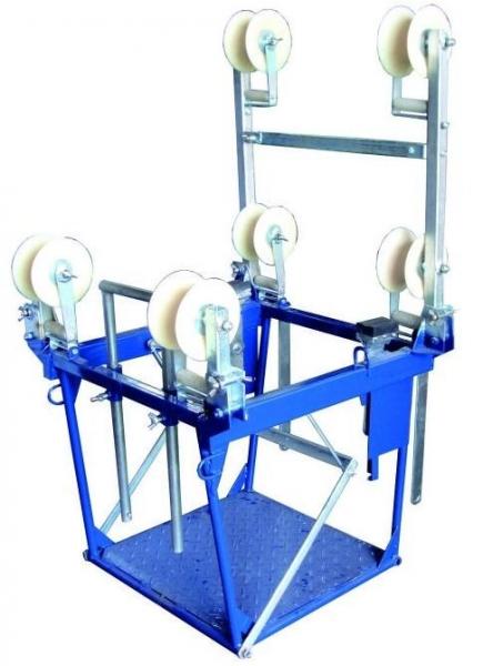 ISO Overhead Line Stringing Tools For Air Space Trolleys Bicycles