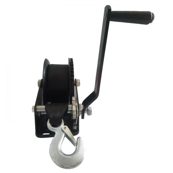  China ISO Portable 545kg Trailer Hand Winch With Brake supplier