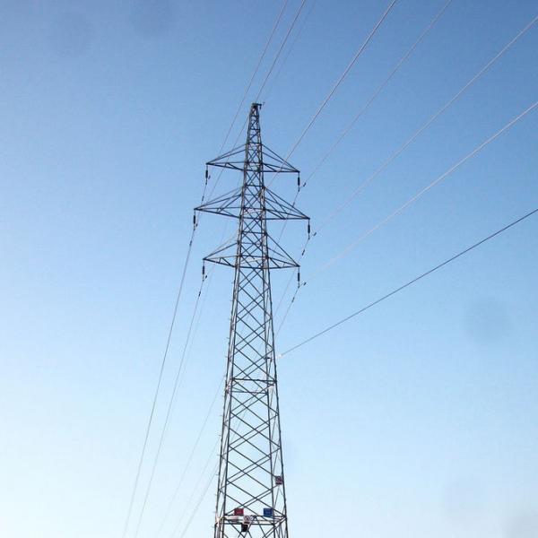  China JIS H8641 Hot Dip Galvanized Overhead Transmission Line Tower supplier