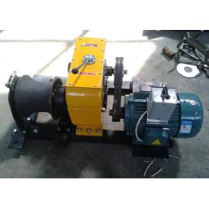  China JJM8D Model 80 KN Cable Winch Puller Petrol Capstan Winch For Cable Stringing supplier