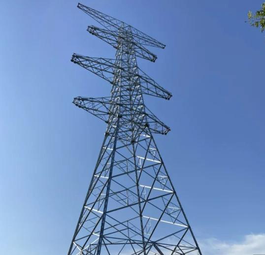 Lattice Steel Q235B Q345B Q420 Transmission Line Tower
