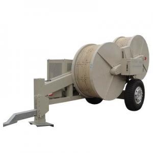 MC Nylon Bullwheel 2X55 / 1X100 Transmission Line Stringing Equipment Cable Puller Tensioner