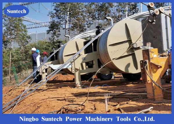  China Overhead Line 4850kg Diesel Engine Hydraulic Puller Tensioner supplier