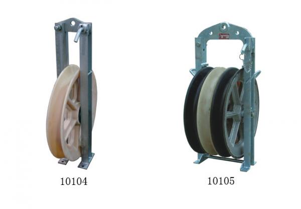 Pilot Bundled Nylon Sheave 508x75MM Pulley Block For Transmission Line