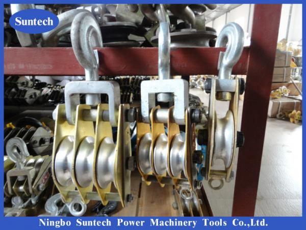  China Snatch Block 2 Ton Aluminum Sheave For Hosting Tackle supplier