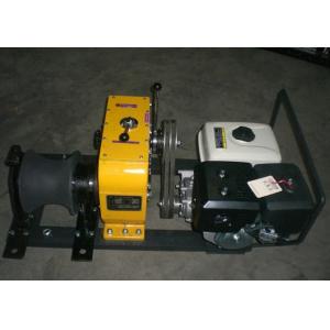  China Speedy Shaft Drive Transmission Cable Winch Puller With Gasoline Honda GX390 13HP Engine supplier