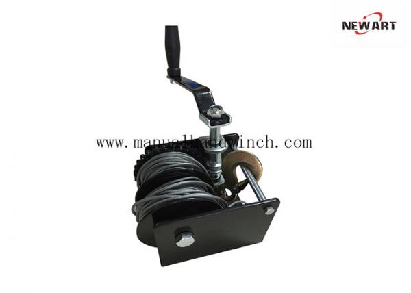  China Split Drum Wire Rope Worm Gear Winch Greenhouse Lifting Hand Winch supplier