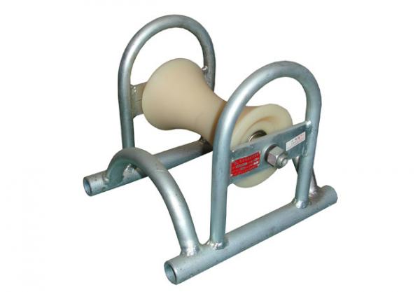 Steel Pipe Bridge Capacity 10KN Cable Reel Roller