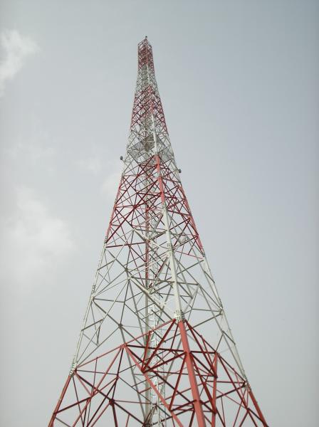  China Telecom 10kV 4 Legged Tower Structure Angular Communication supplier