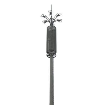 Telecommunication Steel Monopole Tower With Hot Dip Galvanized