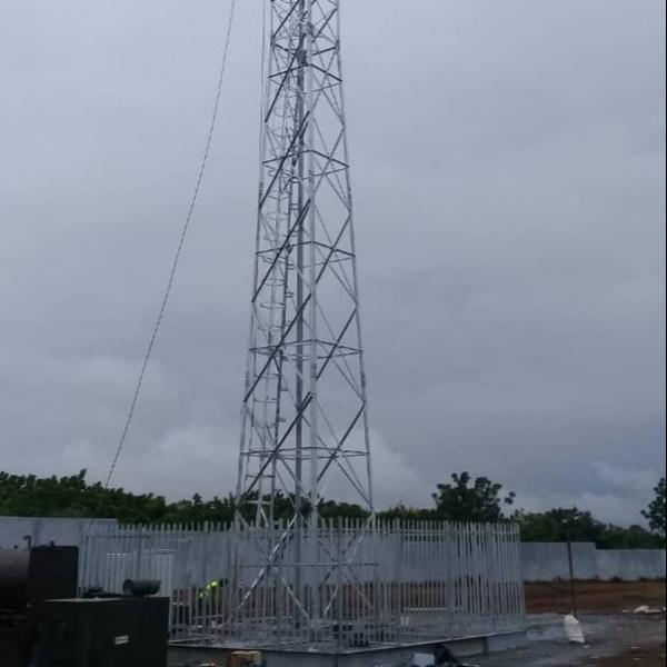  China Telecommunication Steel Tower With Related Accessories Hot Dip Galvanized supplier