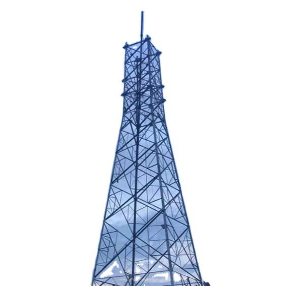  China Telecommunication Steel Tubular Tower With Hot Dip Galvanized supplier