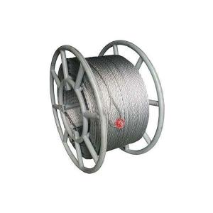  China Transmission Line Anti Twisting Braided Galvanised Conductor Steel Pilot Wire Rope supplier