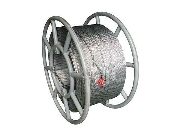  China Transmission Line Conductor Pulling Anti Twisting Braided Galvanised Steel Wire Rope supplier