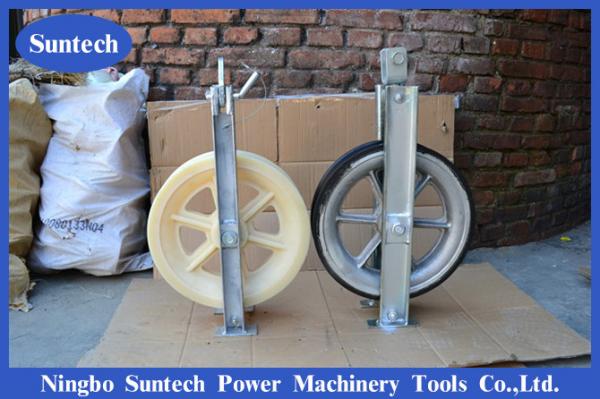 Transmission Line Conductor Wire Rope Pulley Block / Stringing Blocks Produced In China