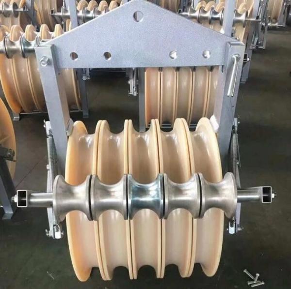 Transmission Line Grounding Roller Conductor Stringing Blocks