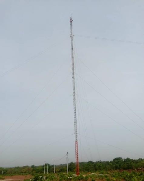WiFi Mobile TV Tower Galvanized Self-Supporting Steel Triangle Steel