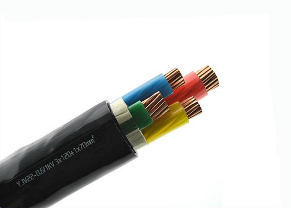 2*35 Sq Mm Copper Cable , XLPE Underground Cable Bare Copper Conductor