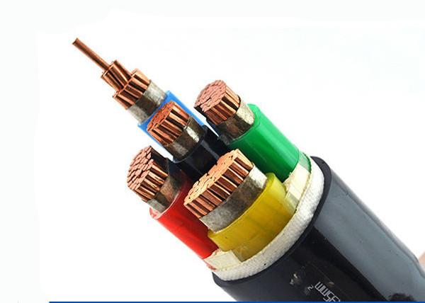  China 3 Core Low Smoke Zero Halogen Cable Flame Resistance Indoors / Outdoors Use supplier