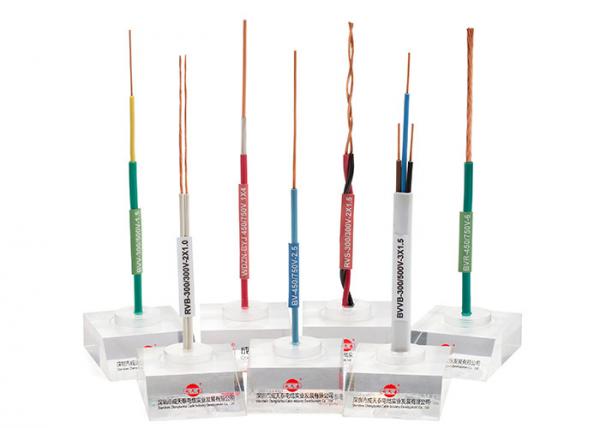 450/700 Volts House Wiring Cables , H07V-R Single Core Copper Cable Coil In Foil