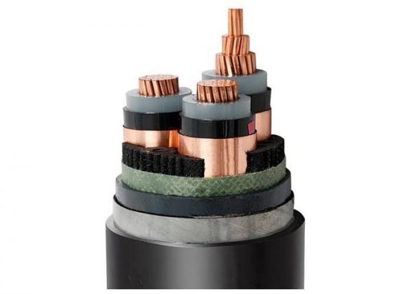  China 6/ 10 kV XLPE Insulated Steel Tape Armoured 3 core Power Cable For Power Distribution supplier