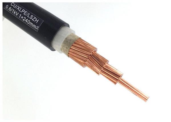 China Bare Copper Conductor XLPE Insulated Power Cable 1*25 Sq Mm Long Life Span supplier