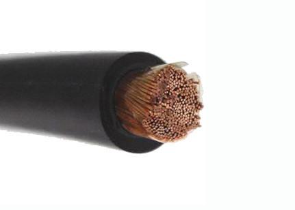  China Black Flexible Welding Cable A brasion Resistant Secondary voltage resistance welding leads supplier