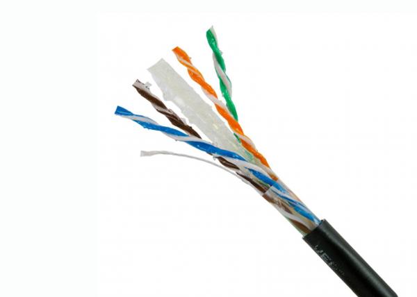 Cat6 UTP Cable Outdoor Direct Burial Gel Filled Ethernet Lan Cable, Twisted Pair network cable