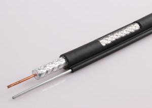 CCS RG11 Copper coaxial cable with Steel Messenger Cable 60% and 40% Aluminum Braiding