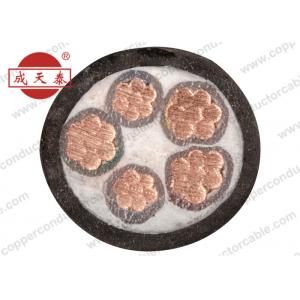 Copper Conductor Electric Power Cable , YJV XLPE Insulated Power Cable