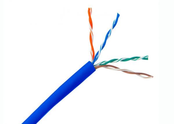  China Copper Lan Cable category 5e UTP cable For Commercial and Residential indoor use supplier