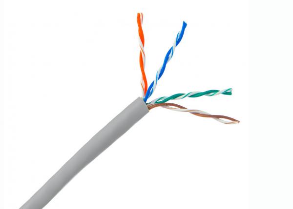  China Copper networking Cable Cat.5e UTP Cable soild copper conductor,23 AWG 4 pair Ethernet Lan cable supplier