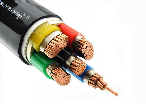 Cu – Conductor 5 Core Heat Resistant Cable , LSZH Power Cables Unarmoured