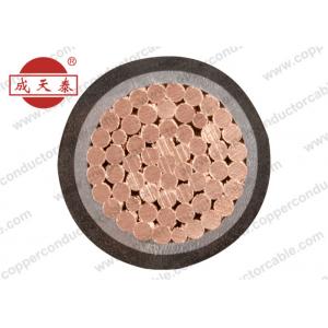 Electric LSHF Power Copper Conductor Cable , YJV XLPE Insulated Power Cable
