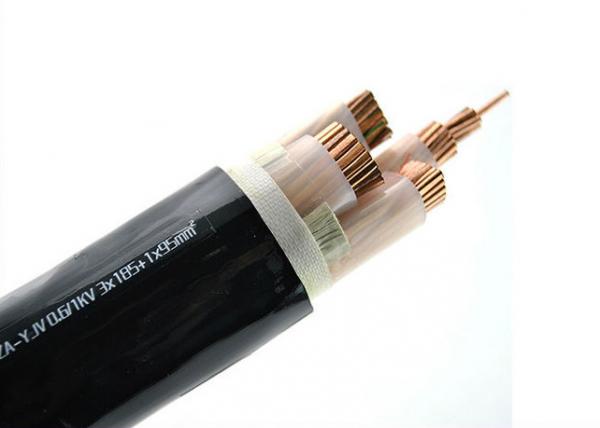  China Fire Resistant Xlpe Power Cable , 2*95 Sq Mm Copper Cable 600 / 1000 V supplier