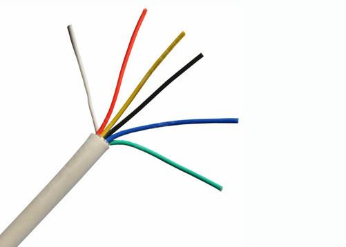  China Flexible Multi Conductor Control Cable , Unshielded Security Alarm Cable supplier