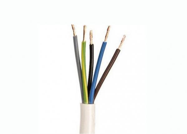  China PVC Insulated Copper Conductor Cable 5 Core Power Cable For Household Appliances supplier