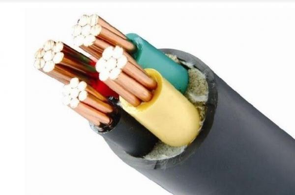  China VV Type PVC Insulated Power Cable Three Cores Corrosion Resistance supplier