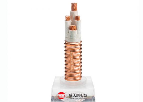 YTTW Fire resistance Electrical Cable , Mica Tape Insulation Metallic Sheathed Cable