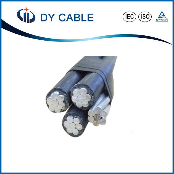  China High quality 4 core pvc insulated 4x16mm2 abc cable made in China supplier