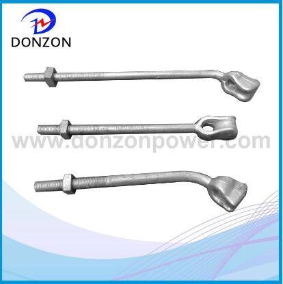  China Forged Hot Dip Galvanized Electrical Eye Bolt supplier